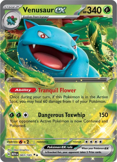 Venusaur EX (MEW 003) - Scarlet & Violet 151