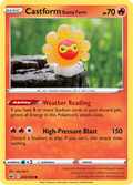 Castform Sunny Form (CRE 022) - Chilling Reign