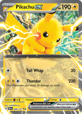Pikachu EX (PRE 028) - Prismatic Evolutions