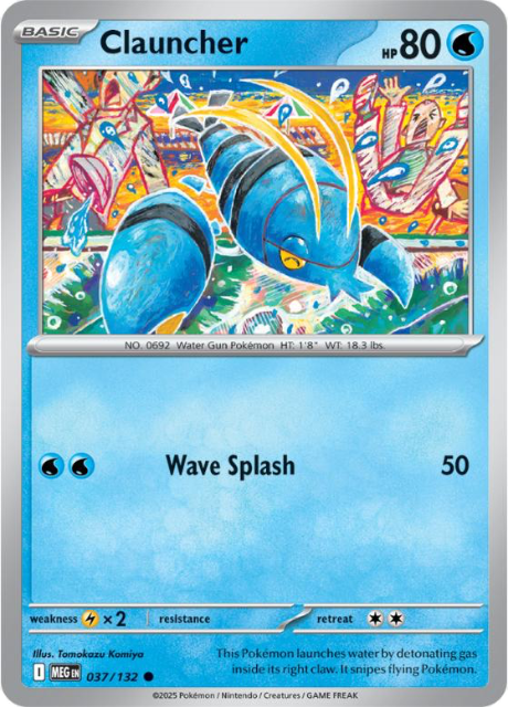 Clauncher (MEG 037) - Mega Evolution