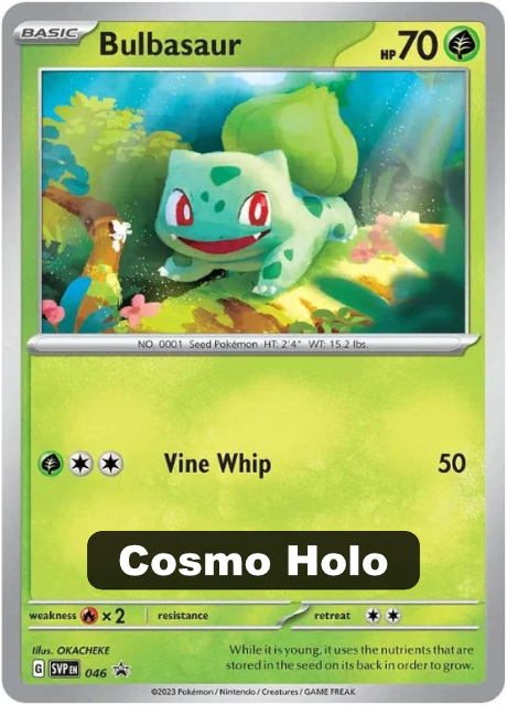 Bulbasaur (SVP 046) - Black Star Promo