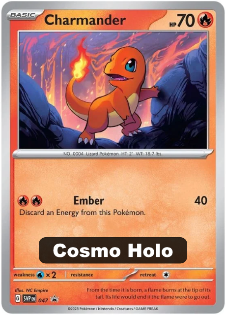 Charmander (SVP 047) - Black Star Promo