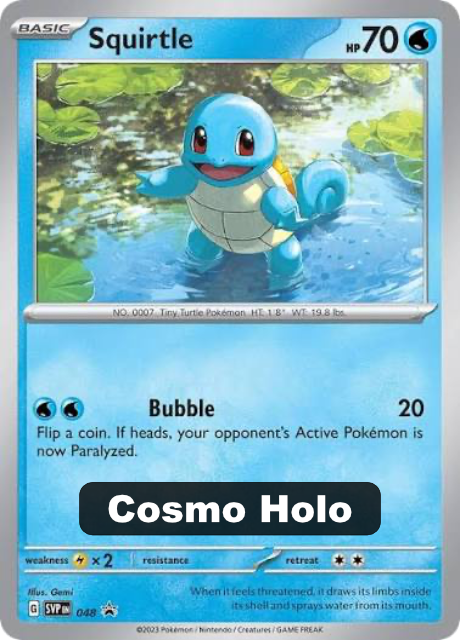 Squirtle (SVP 048) - Black Star Promo