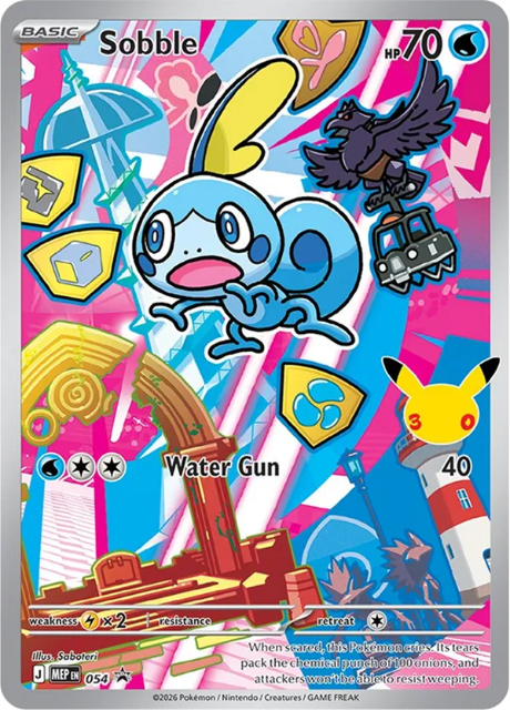 Sobble (MEP 054) - Black Star Promo - First Partner Series 2