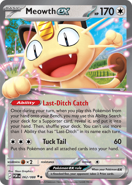 Meowth (POR 062) - Perfect Order