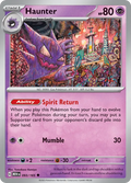 Haunter (MEW 093) - Scarlet & Violet 151