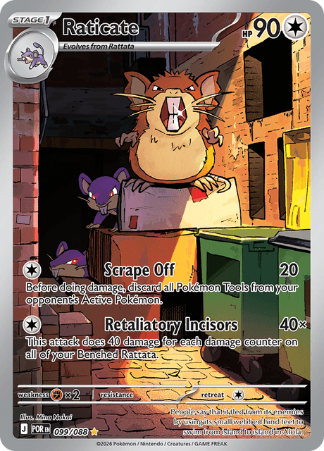 Raticate (POR 099) - Perfect Order