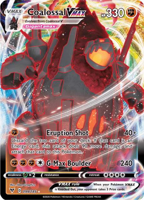 Coalossal VMAX (VIV 099) - Vivid Voltage