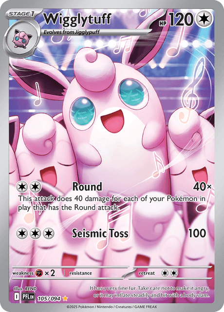 Wigglytuff (PFL 105) - Phantasmal Flames