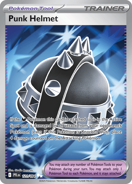 Punk Helmet (PBL 121) - Pitch Black