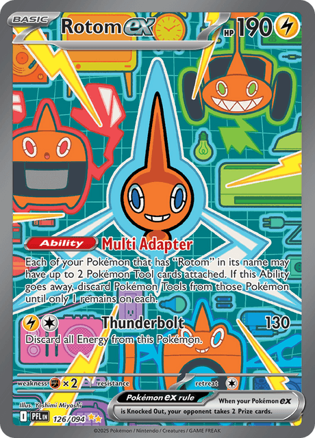 Rotom EX (PFL 126) - Phantasmal Flames