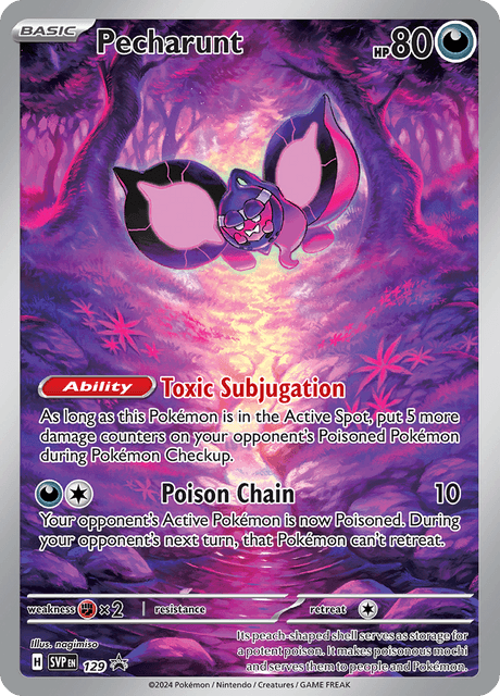 Pecharunt (SVP 129) - Black Star Promo