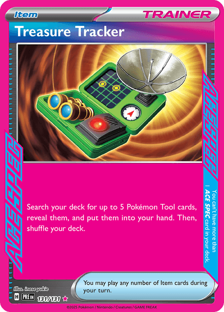 Treasure Tracker (PRE 131) - Prismatic Evolutions