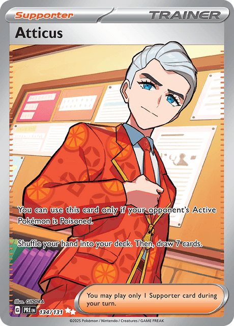 Atticus (PRE 134) - Prismatic Evolutions