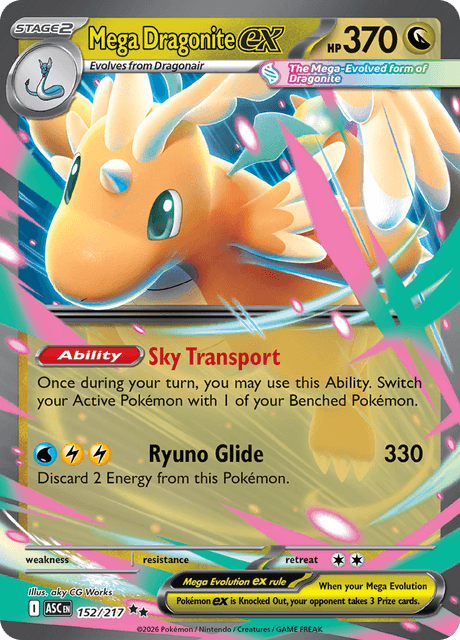 Mega Dragonite EX (ASC 152) - Ascended Heroes