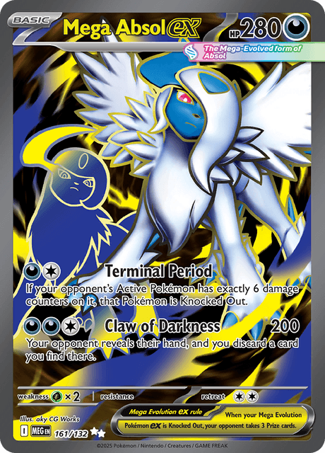 Mega Absol EX (MEG 161) - Mega Evolution