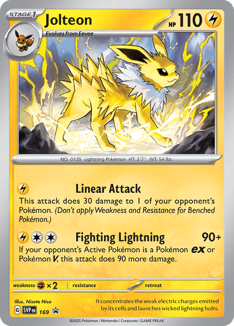 Jolteon (SVP 169) - Black Star Promo