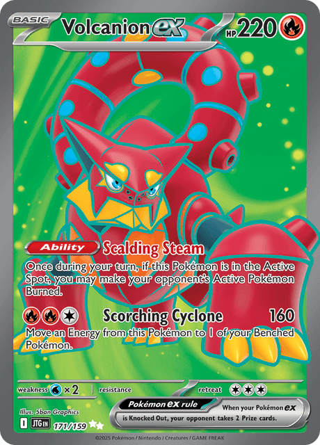 Volcanion EX (JTG 171) - Journey Together