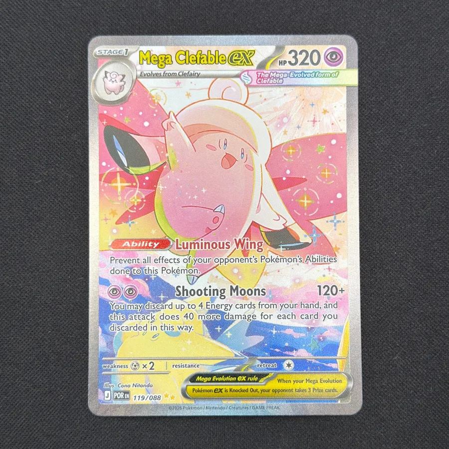 Mega Clefable ex 119/088 - Perfect Order - Pokemonkort