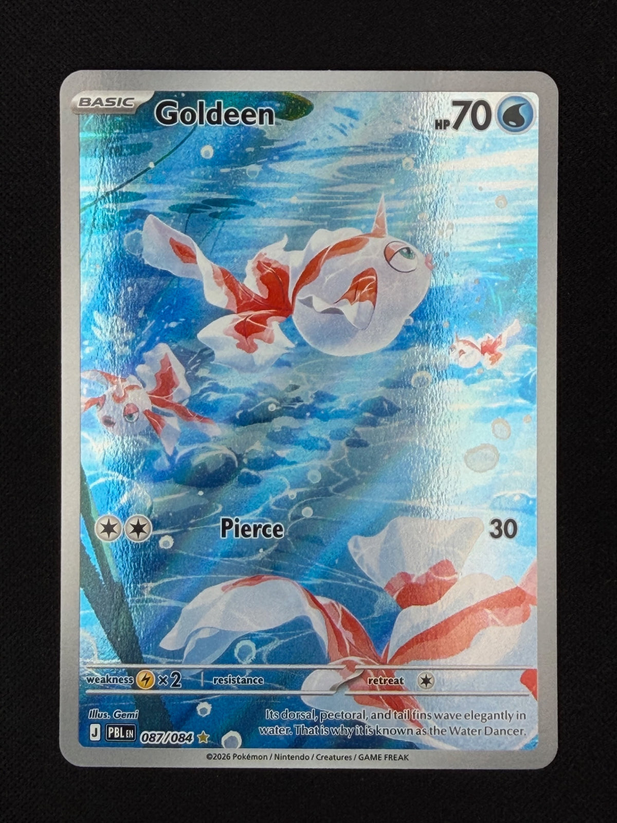 Goldeen 087/084 - Pitch Black