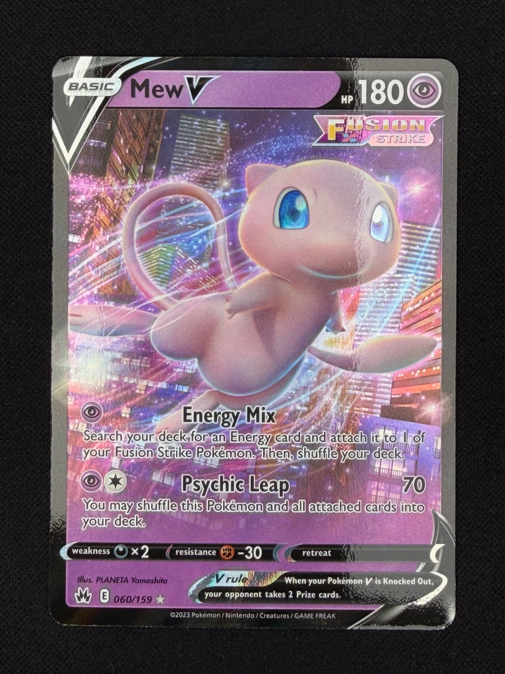 Mew V 060/159 - Crown Zenith