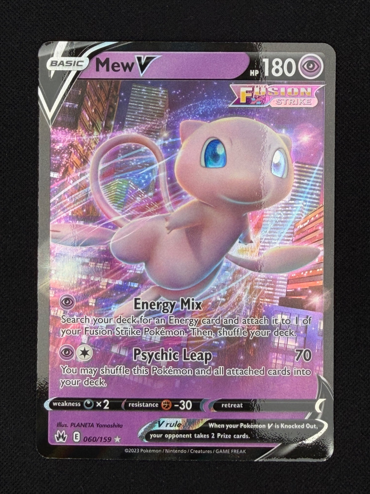 Mew V 060/159 - Crown Zenith