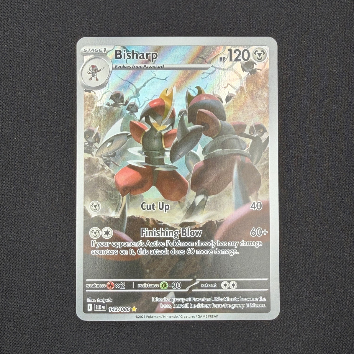 Bisharp 143/086 - Black Bolt