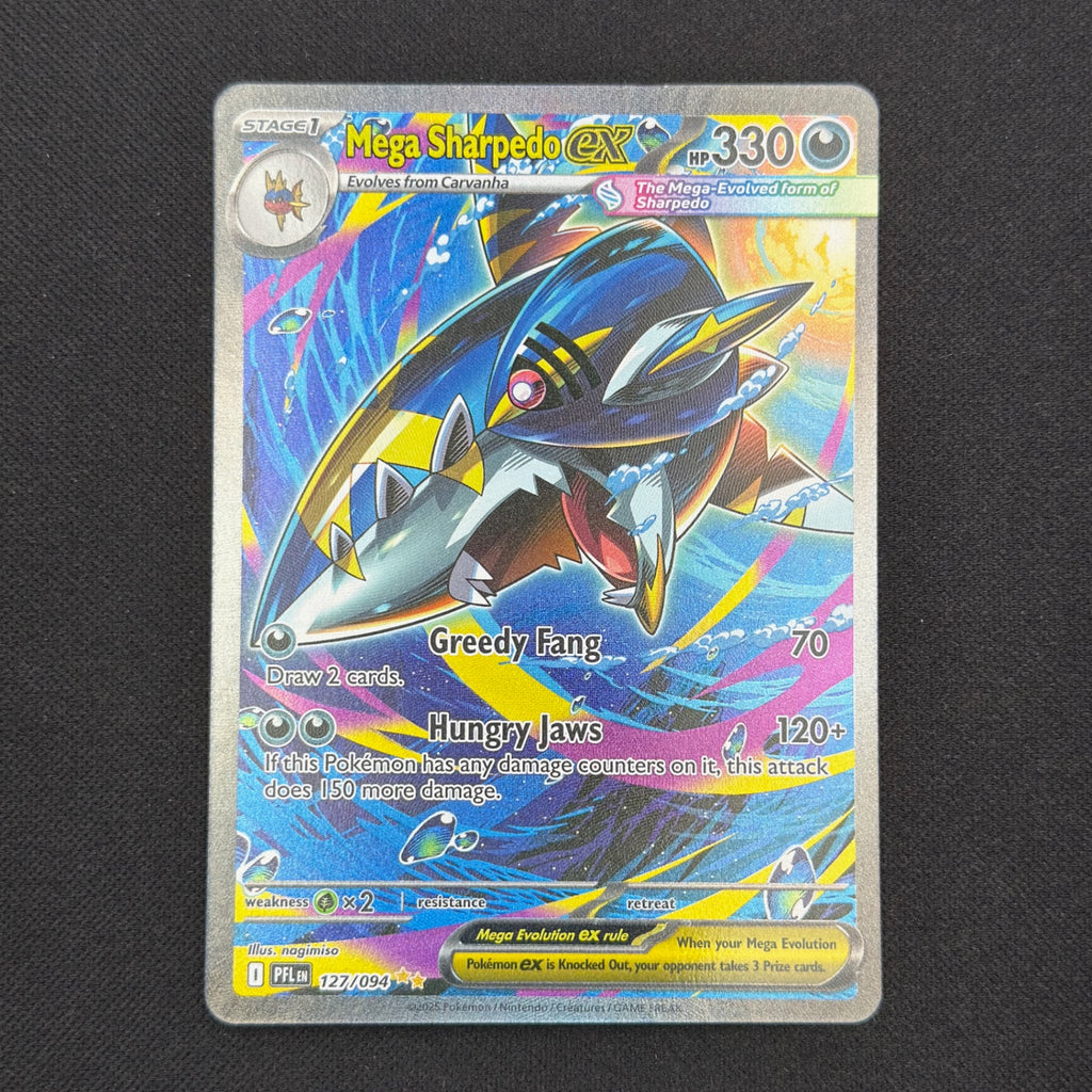 Mega Sharpedo ex 127/094 - Phantasmal Flames