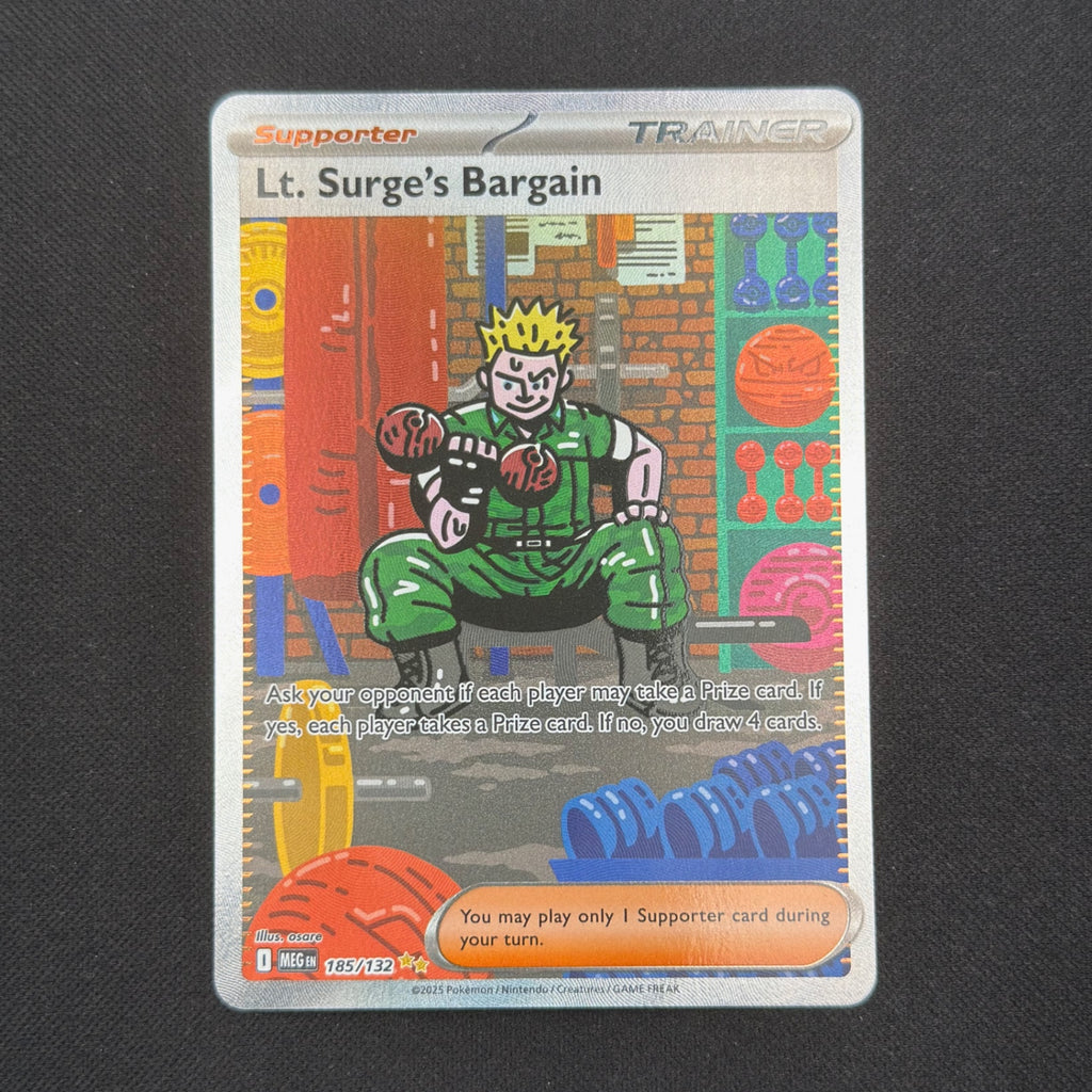Lt. Surge's Bargain 185/132 - Mega Evolution