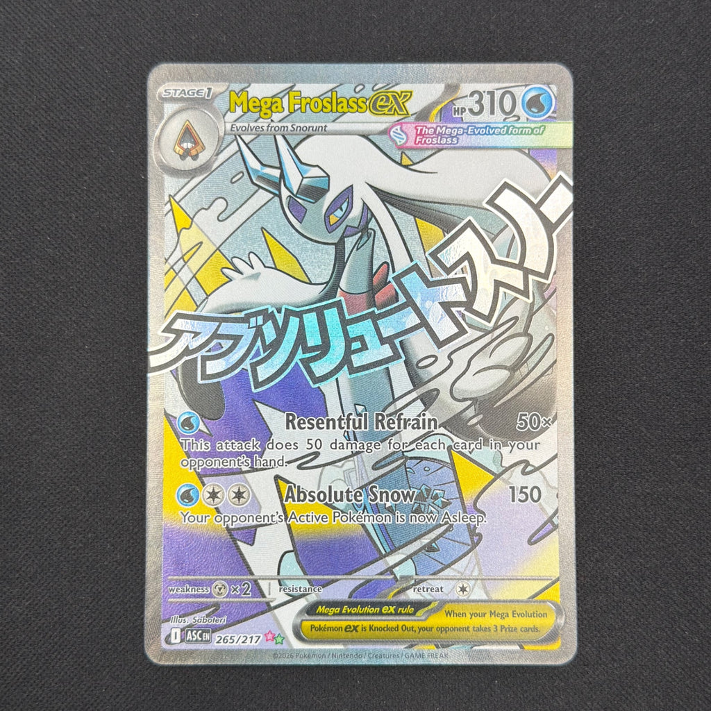 Mega Froslass ex 265/217 - Ascended Heroes