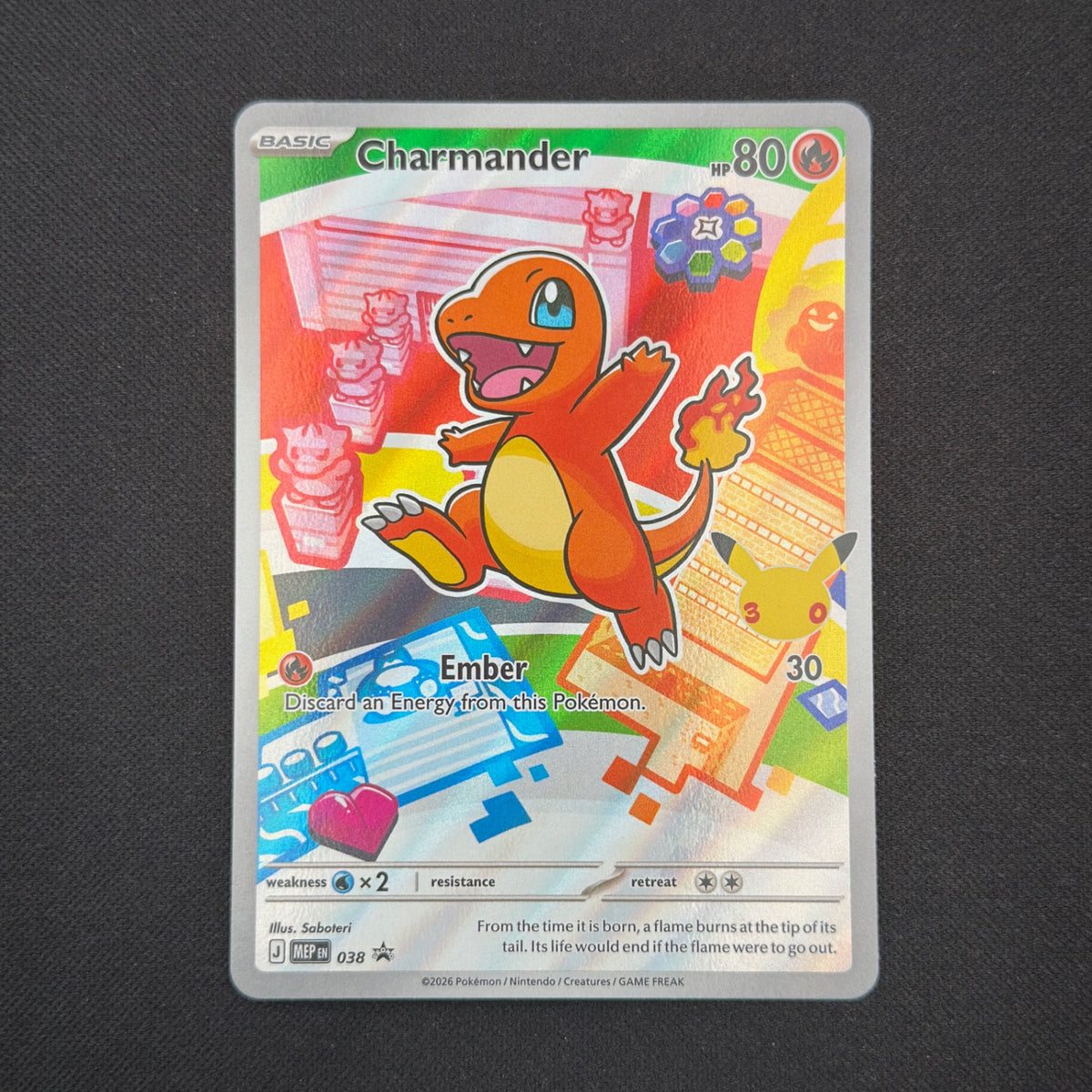 Charmander 038 - Mega Evolution Black Star Promos