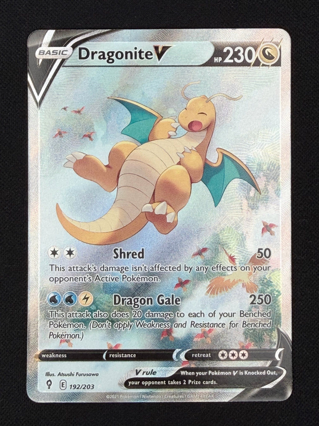 Dragonite V 192/203 - Evolving Skies