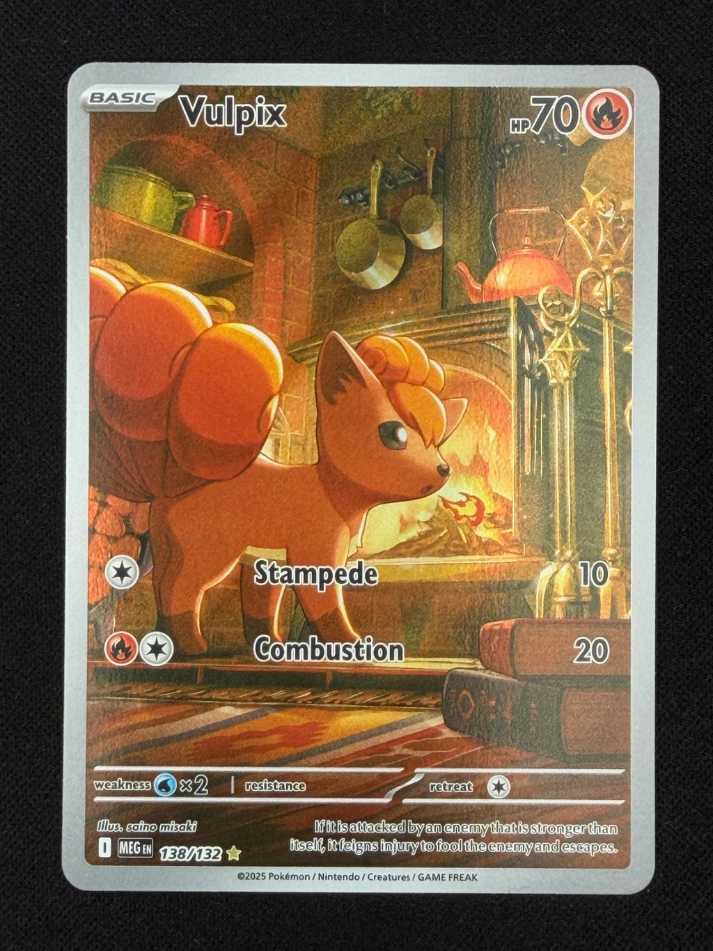 Vulpix 138/132 - Mega Evolution