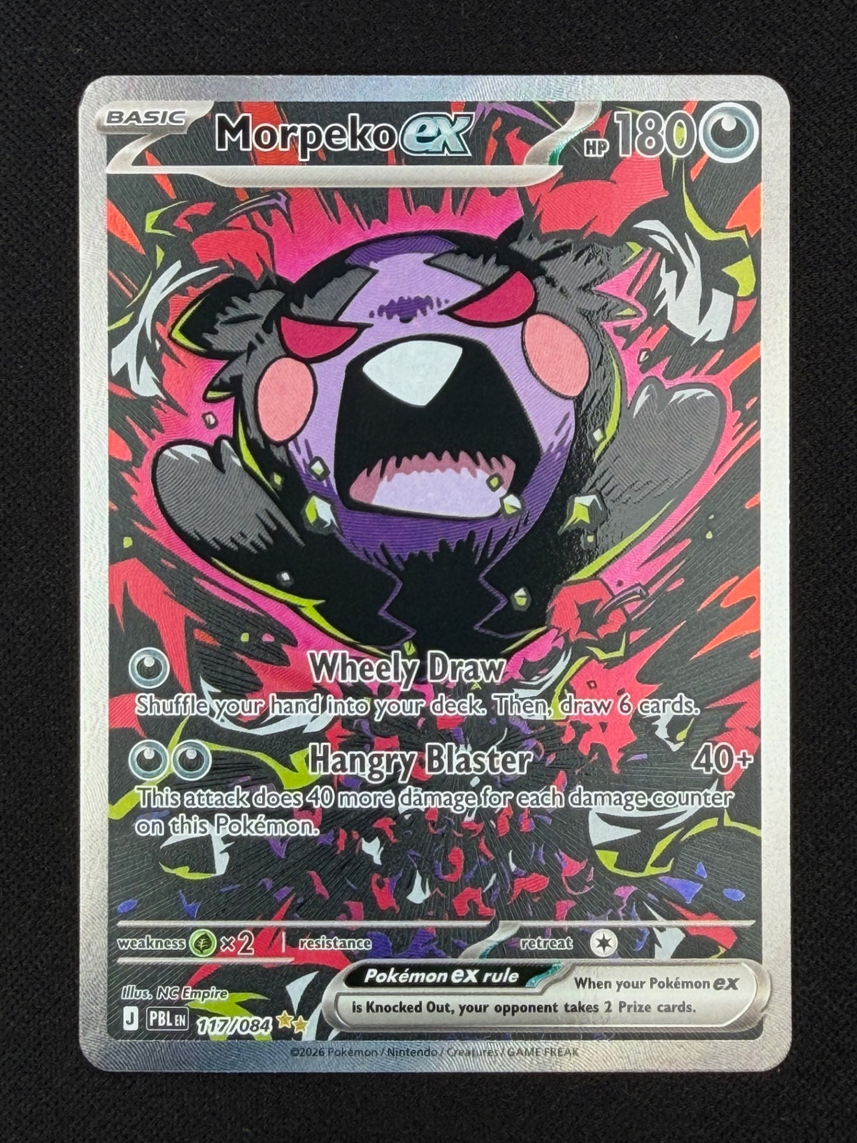 Morpeko ex 117/084 - Pitch Black