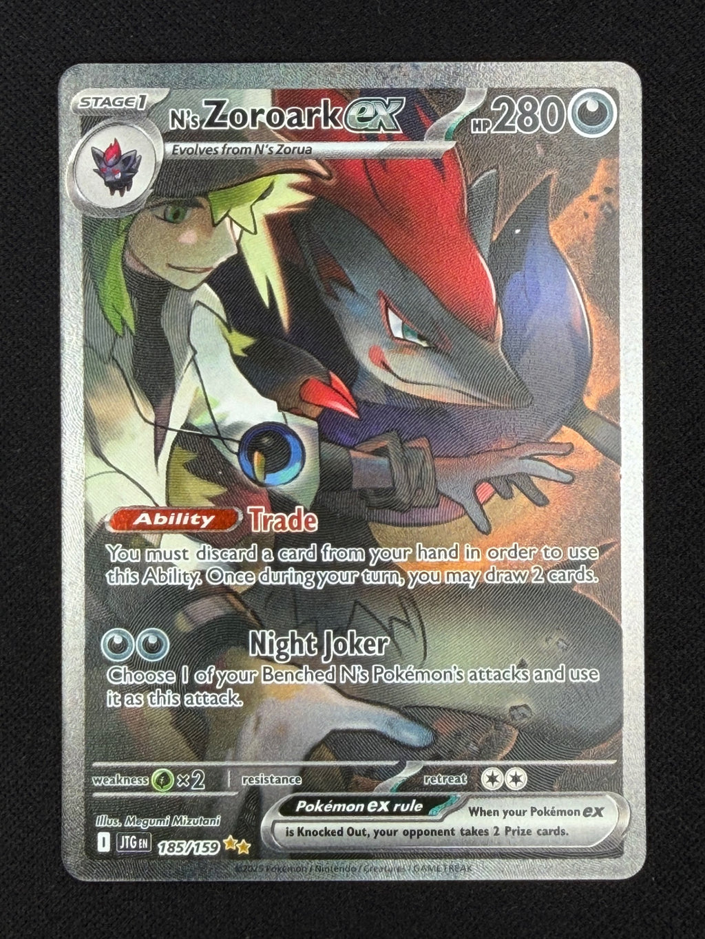 N's Zoroark ex 185/159 - Journey Together