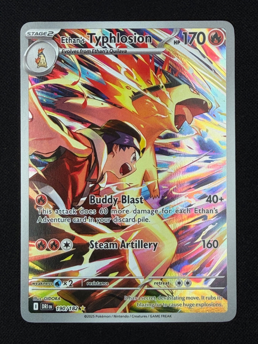 Ethan's Typhlosion 190/182 - Destined Rivals