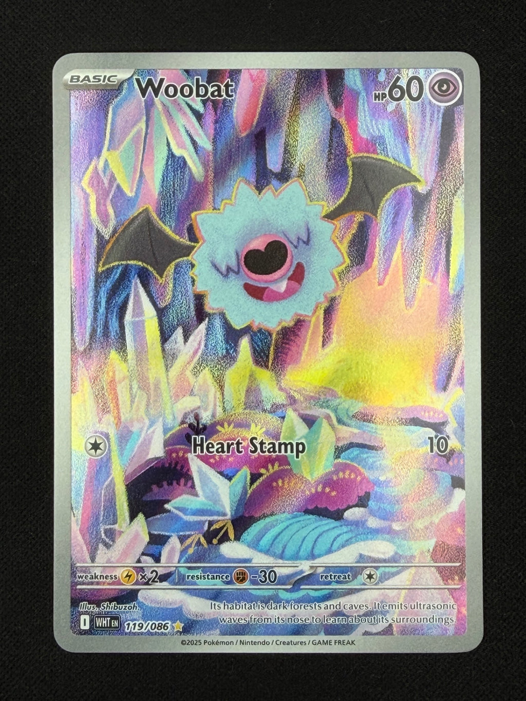 Woobat 119/086 - White Flare
