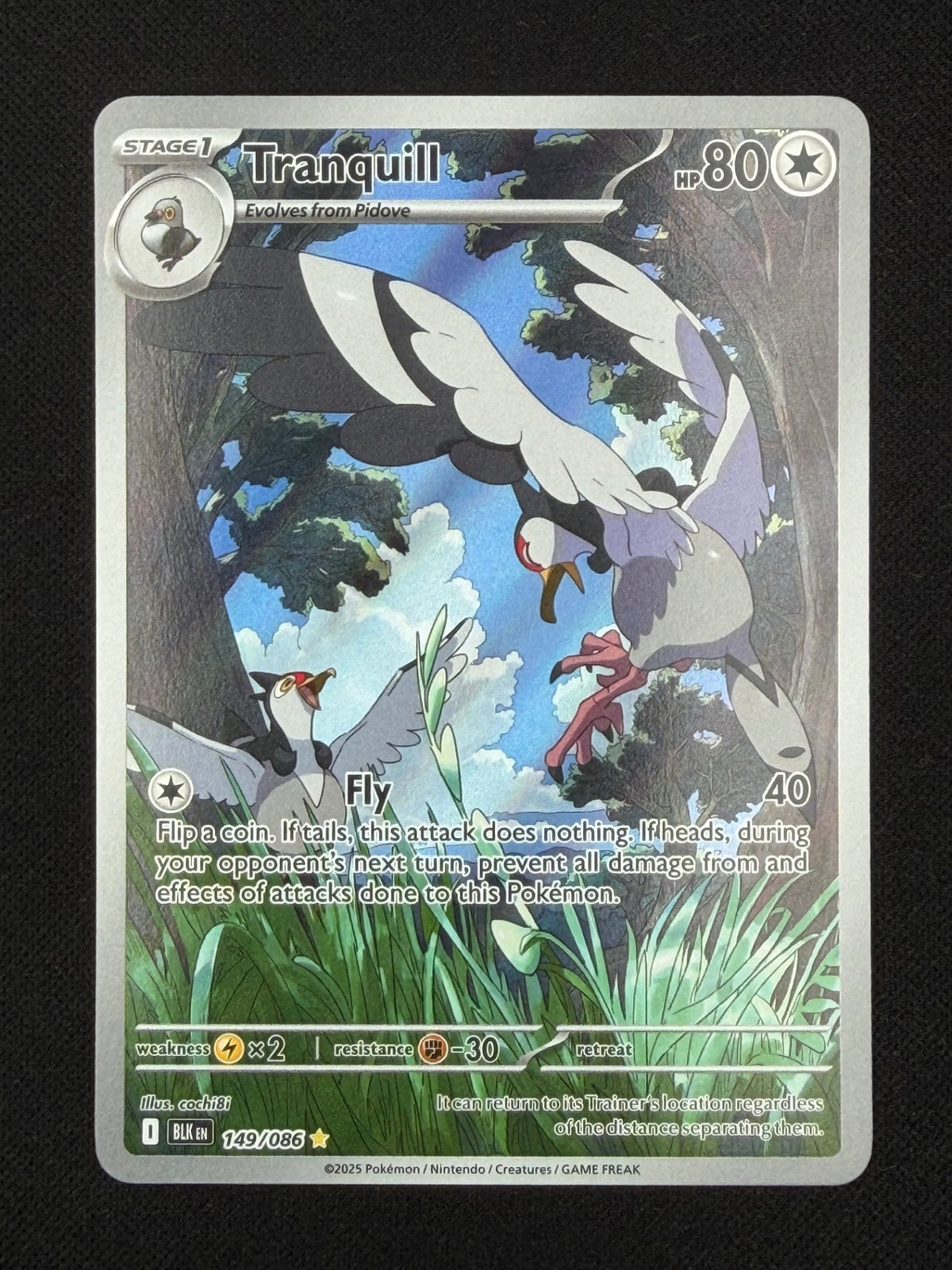 Tranquill 149/086 - Black Bolt