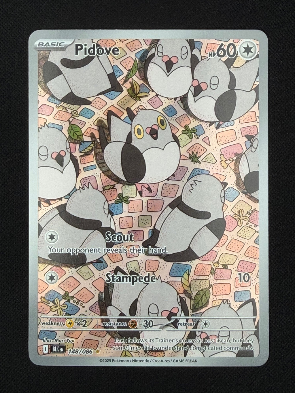 Pidove 148/086 - Black Bolt