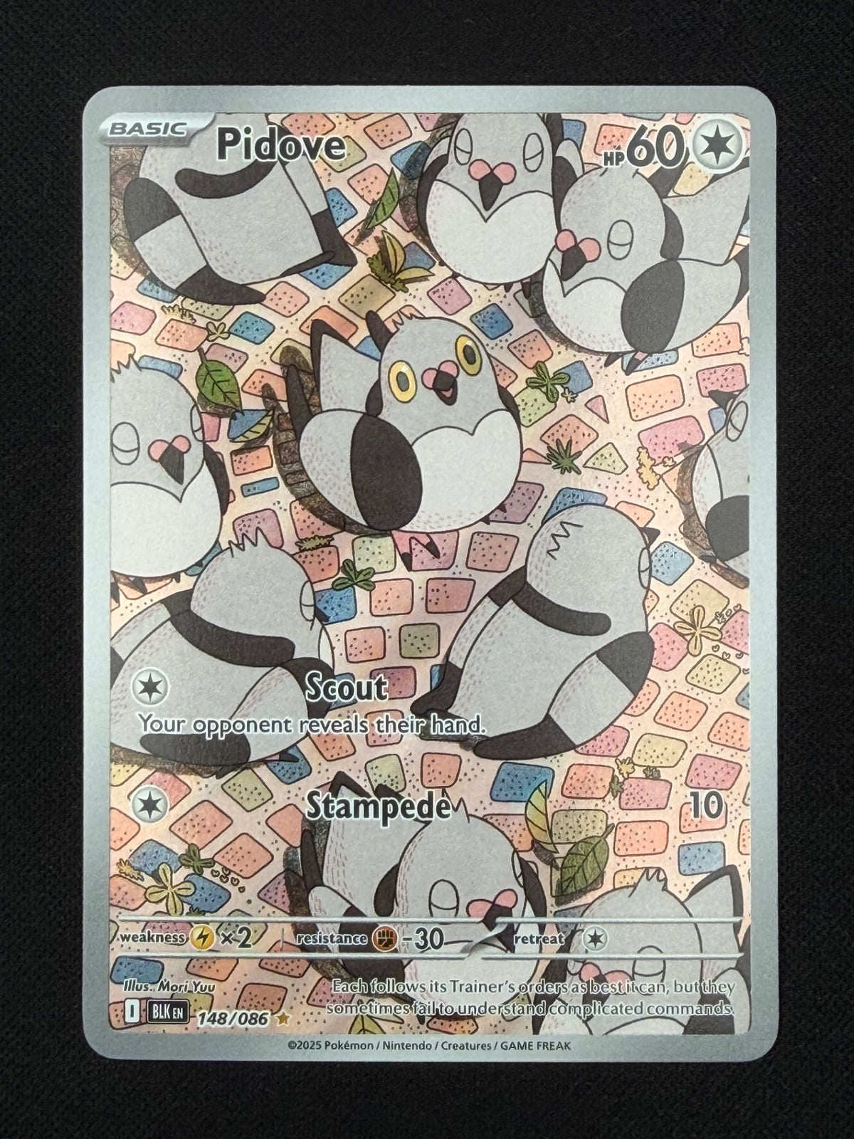 Pidove 148/086 - Black Bolt