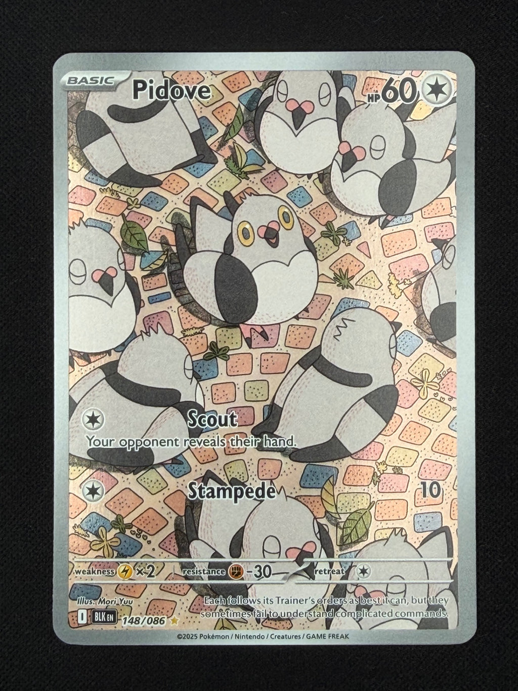 Pidove 148/086 - Black Bolt