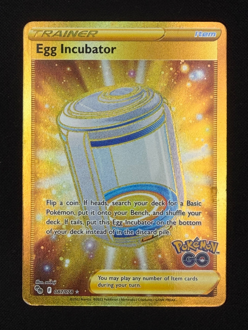 Egg Incubator 087/078 - Pokémon GO