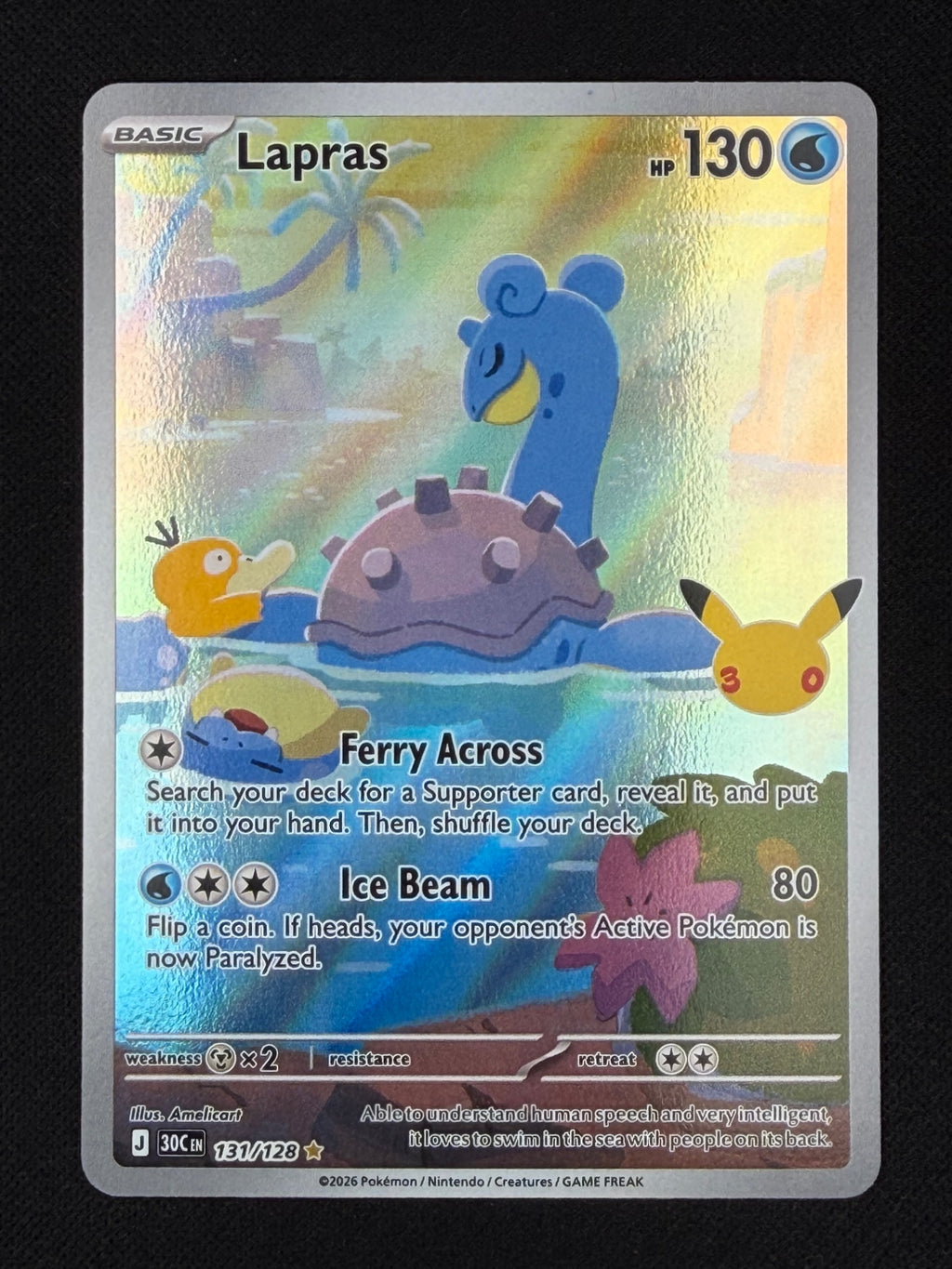 Lapras 131/128 - 30th Celebration