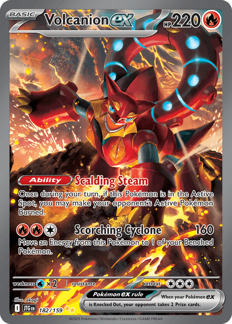Volcanion EX (JTG 182) - Journey Together