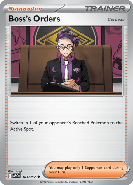 Boss's Orders (ASC 183) - Ascended Heroes