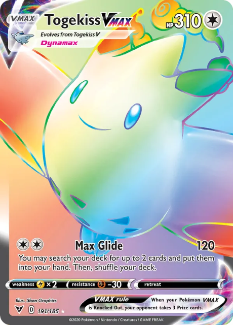 Togekiss VMAX (VIV 191) - Vivid Voltage