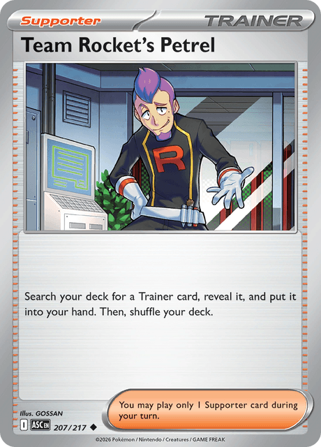 Team Rocket's Petrel (ASC 207) - Ascended Heroes