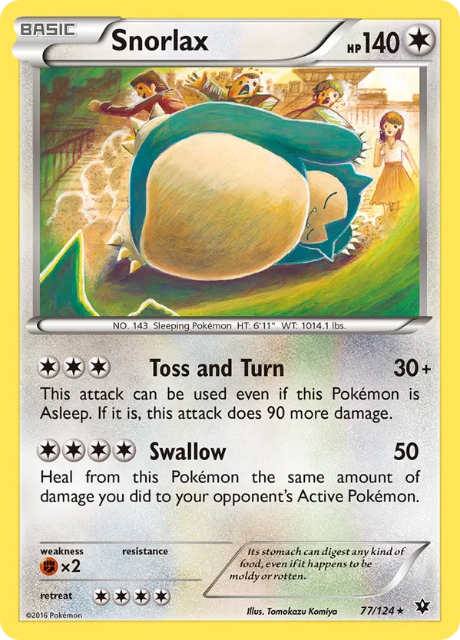 Snorlax (FCO 77) - Fates Collide