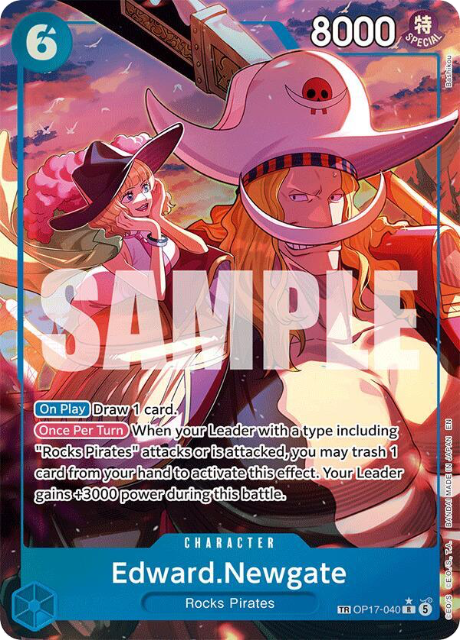 Edward.Newgate (OP17-040) - The World’s Strongest Warriors