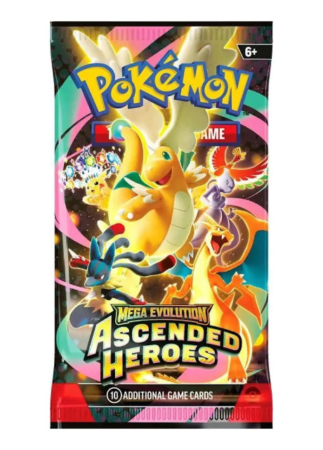 Pokémon TCG Mega Evolution: Ascended Heroes Booster Pack